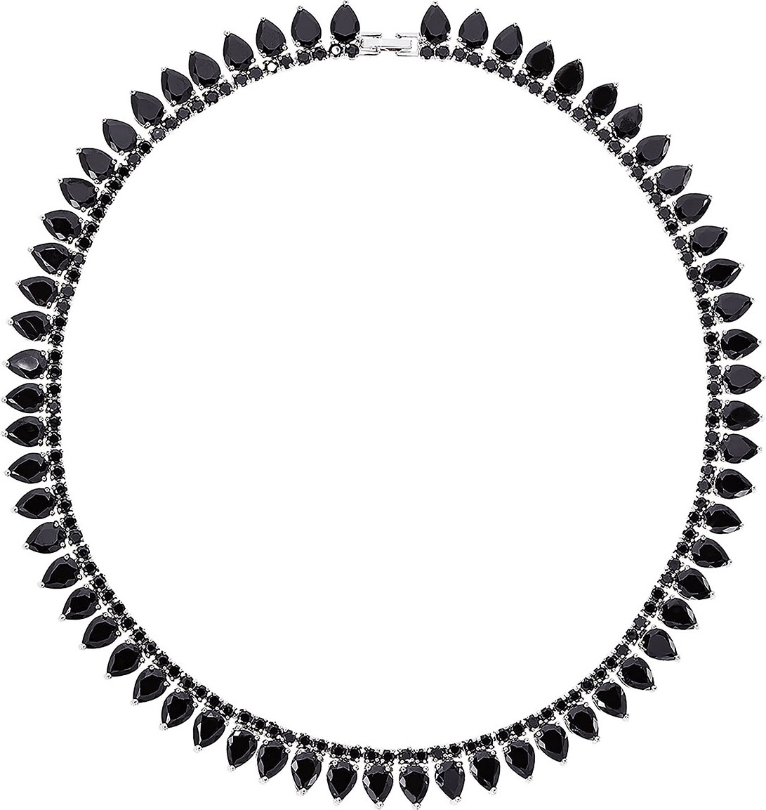 Fallon Monarch Pointed Choker Necklace  Red