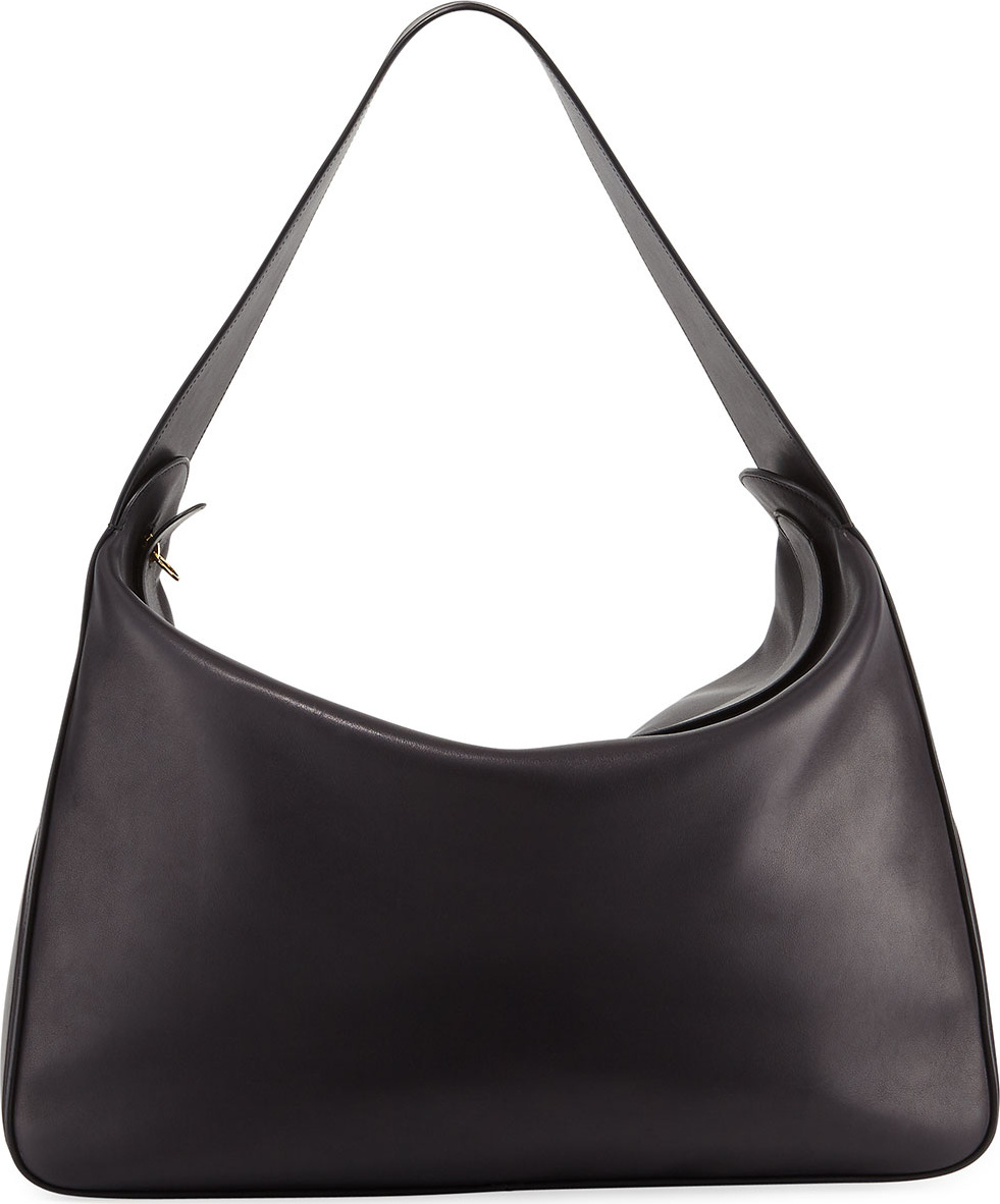 THE ROW New Leather Hobo Bag