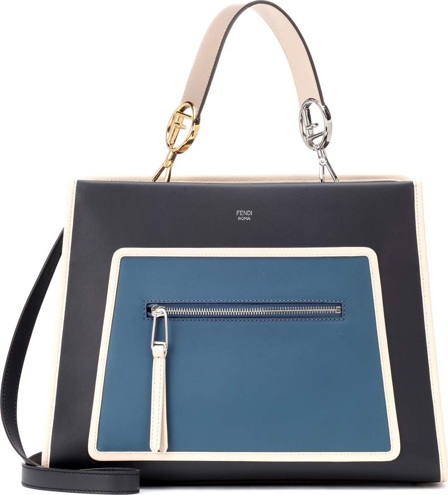 Fendi Runaway leather shoulder bag