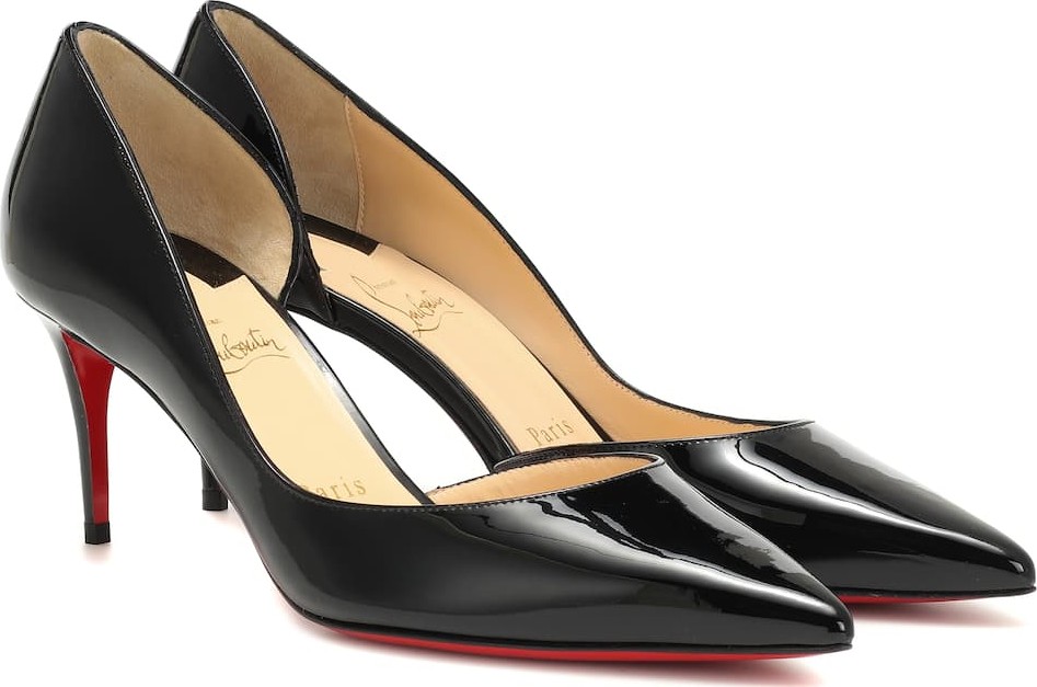 Christian Louboutin Iriza 70 patent leather pumps