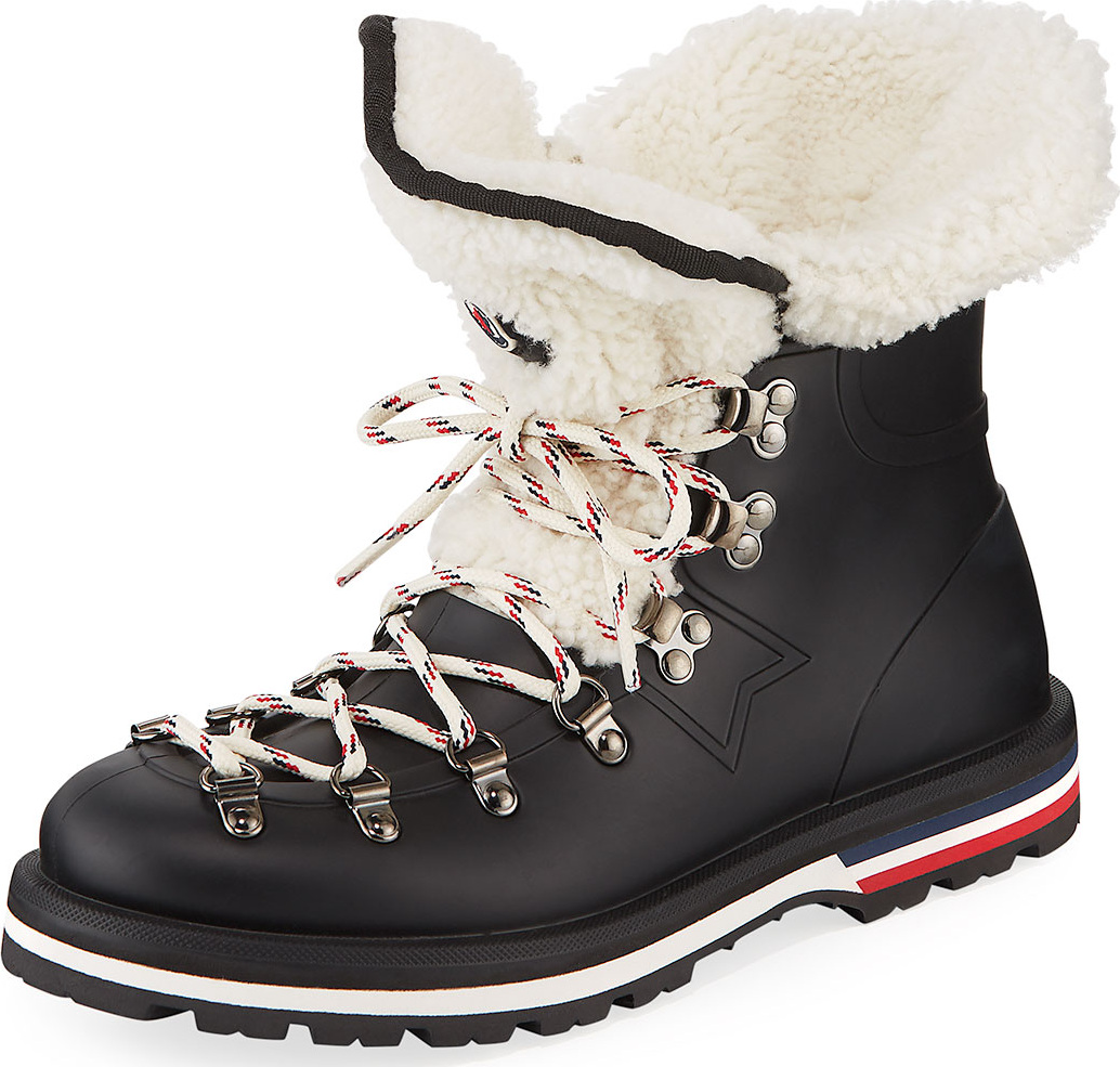 Moncler Inaya Scarpa Lace-Up Boots