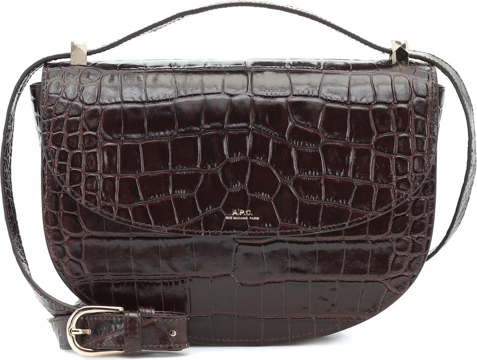 A.P.C. Exclusive to Mytheresa – Genève leather shoulder bag