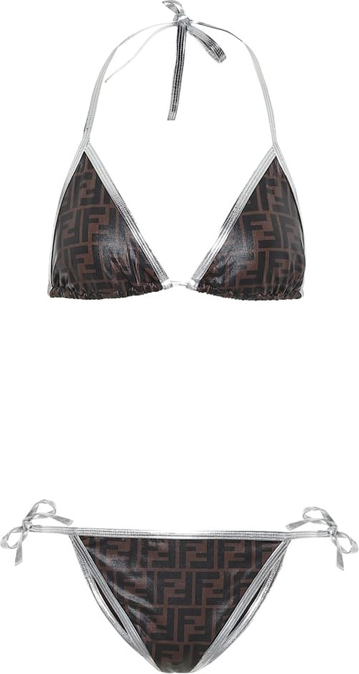 Fendi FF printed bikini