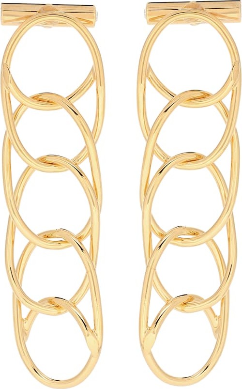 Marni Stacked drop earrings