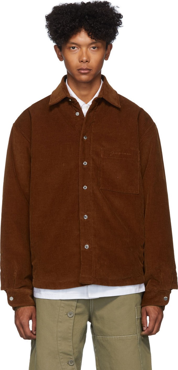 Jacquemus Brown 'La Chemise Boulanger' Shirt