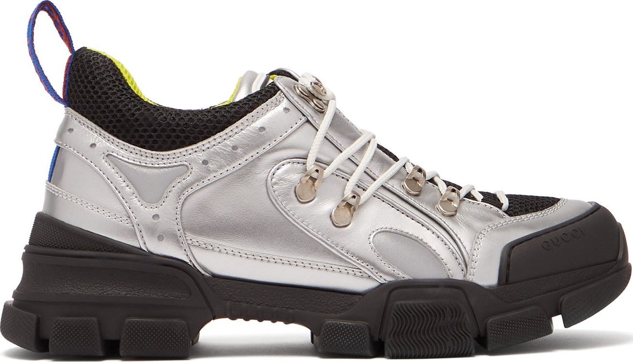 Gucci Flashtrek leather low-top trainers