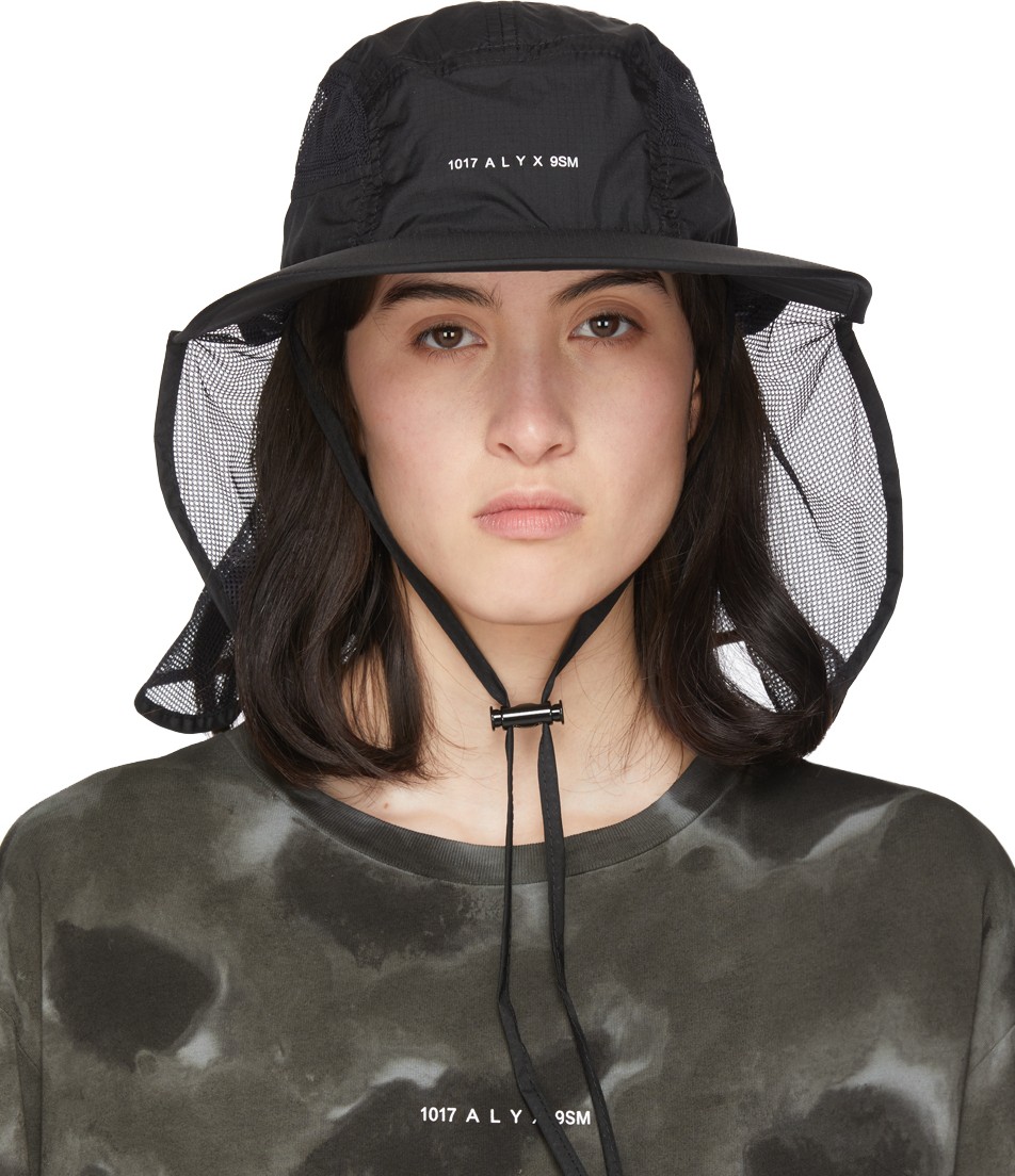 Moncler Genius 6 Moncler 1017 ALYX 9SM Black Visor Hat