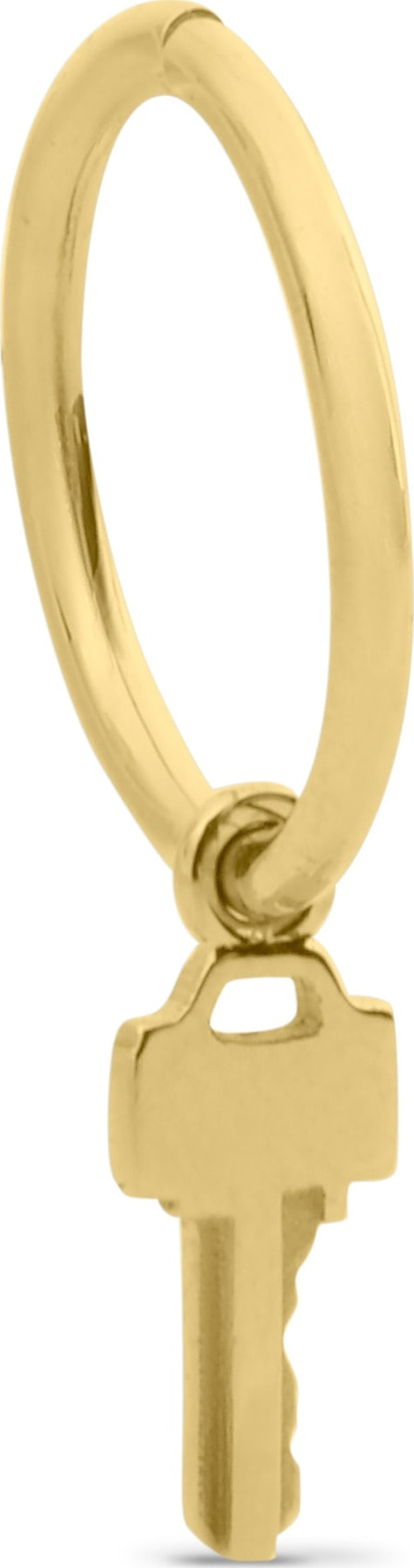 Lauren Klassen Tiny Key Hoop Earring