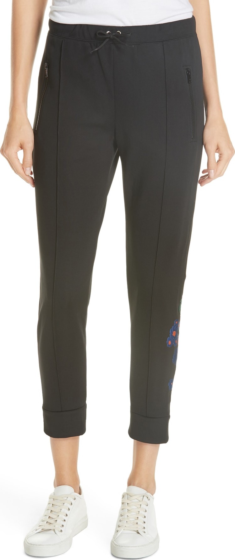 Etre Cecile être cécile Pop Floral Crop Track Pants