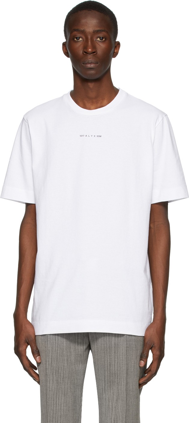 1017 ALYX 9SM White 'A' Sphere T-Shirt