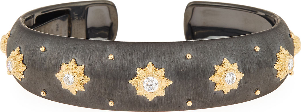 Buccellati 18k Macri Cuff Bracelet w/ Diamonds