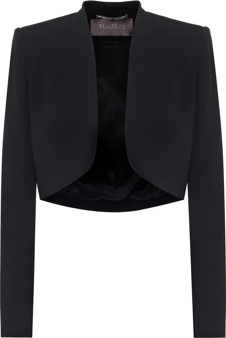 Max Mara Samurai cropped cady jacket