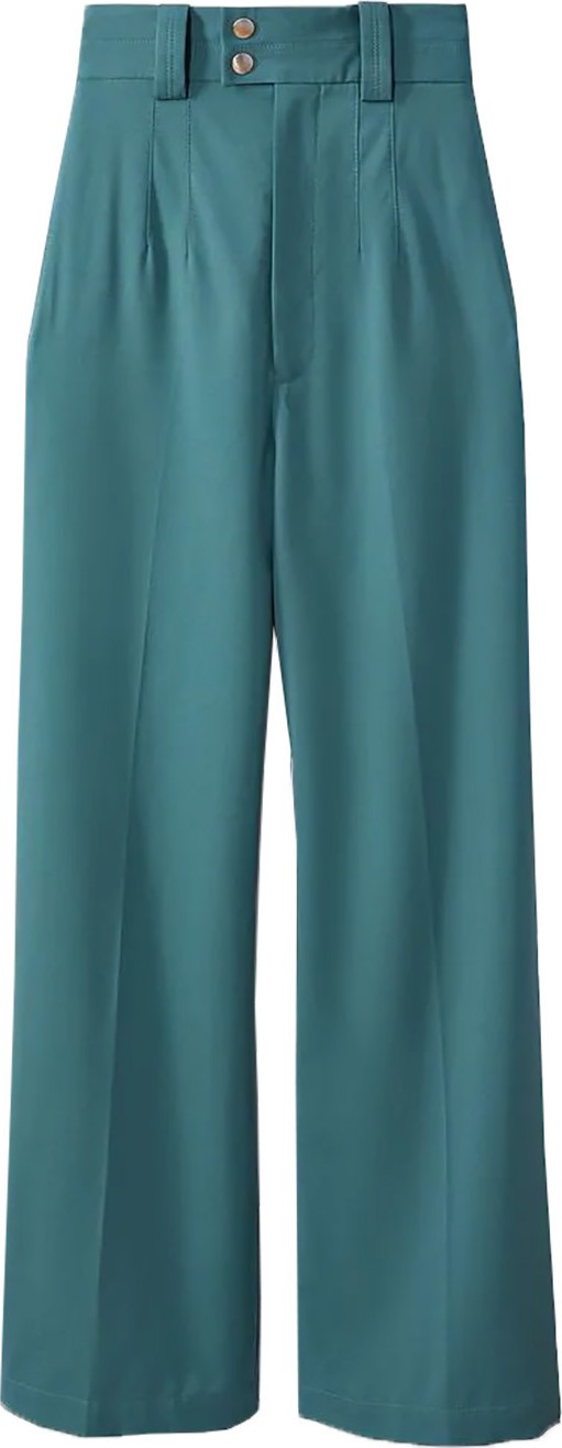 Proenza Schouler Wool Wide Leg Pant