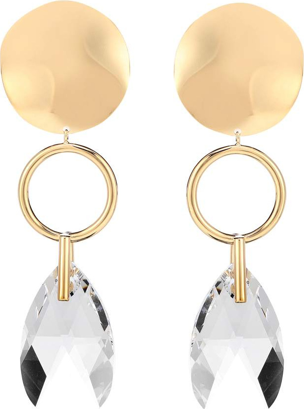 Isabel Marant Crystal-embellished drop earrings
