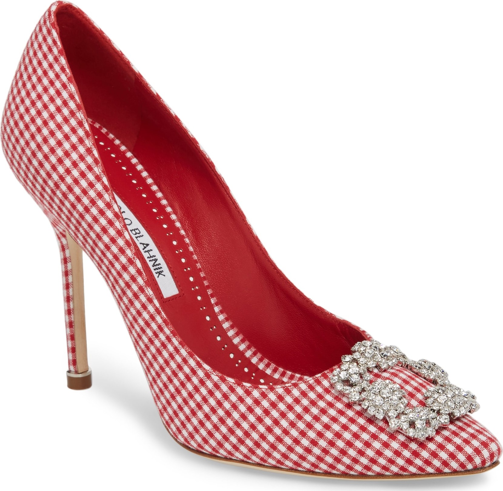 Manolo Blahnik 'Hangisi' Ornamented Pump