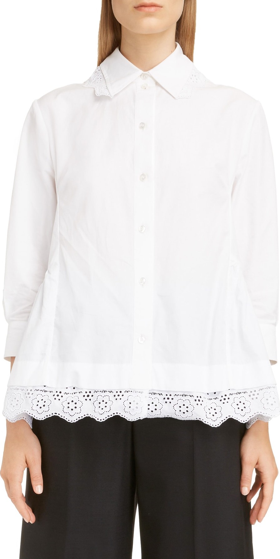 Simone Rocha Broderie Anglaise Top