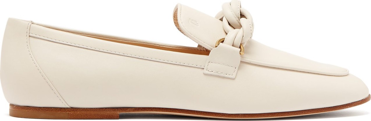 Tod's Knotted leather loafers