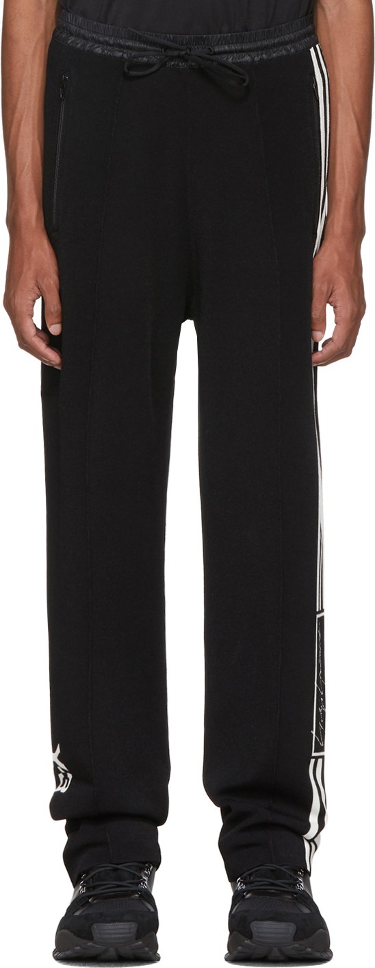 Y-3 Black Tech Knit Lounge Pants