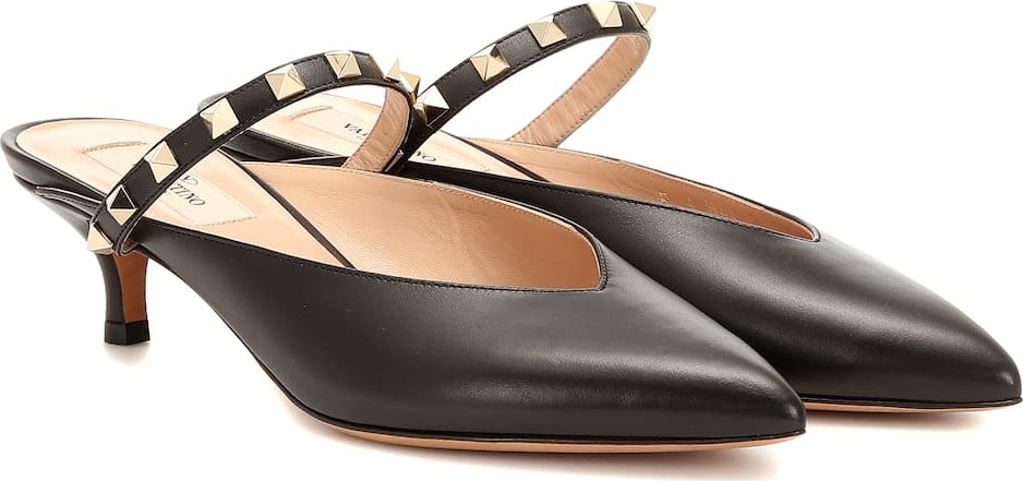 Valentino Valentino Garavani Rockstud leather mules