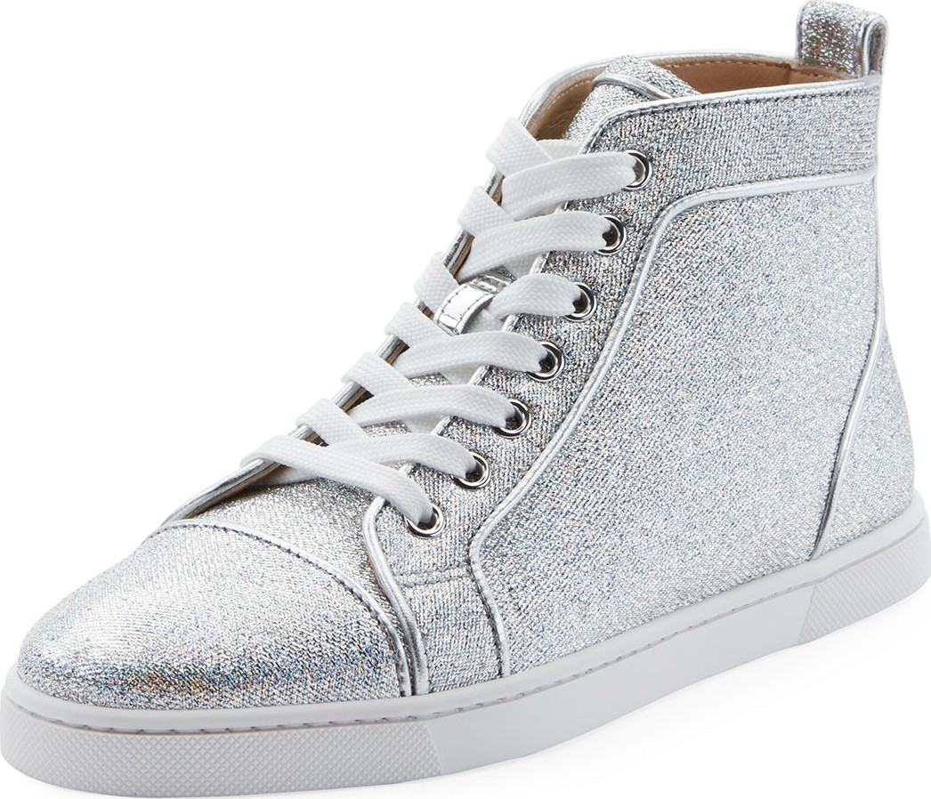 Christian Louboutin Bip Bip Woman Orlato High-Top Sneakers