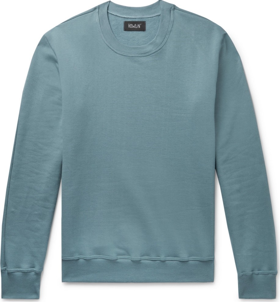 Howlin' Fleece-Back Cotton-Jersey Sweatshirt