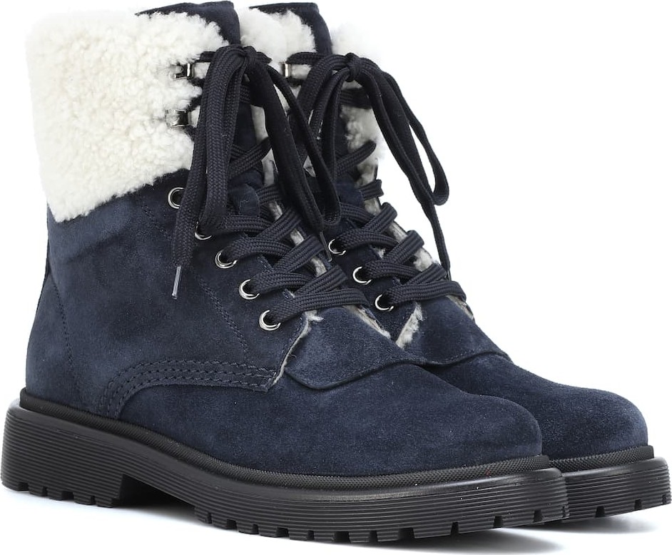 Moncler Patty suede ankle boots