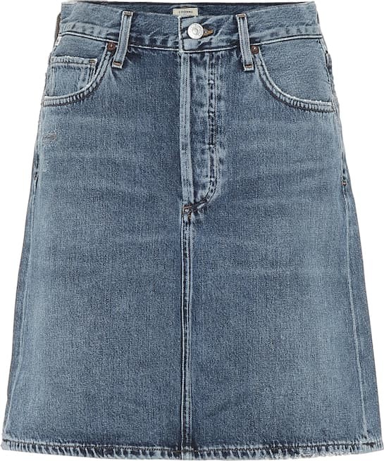 Citizens Of Humanity Lorelle high-rise denim miniskirt