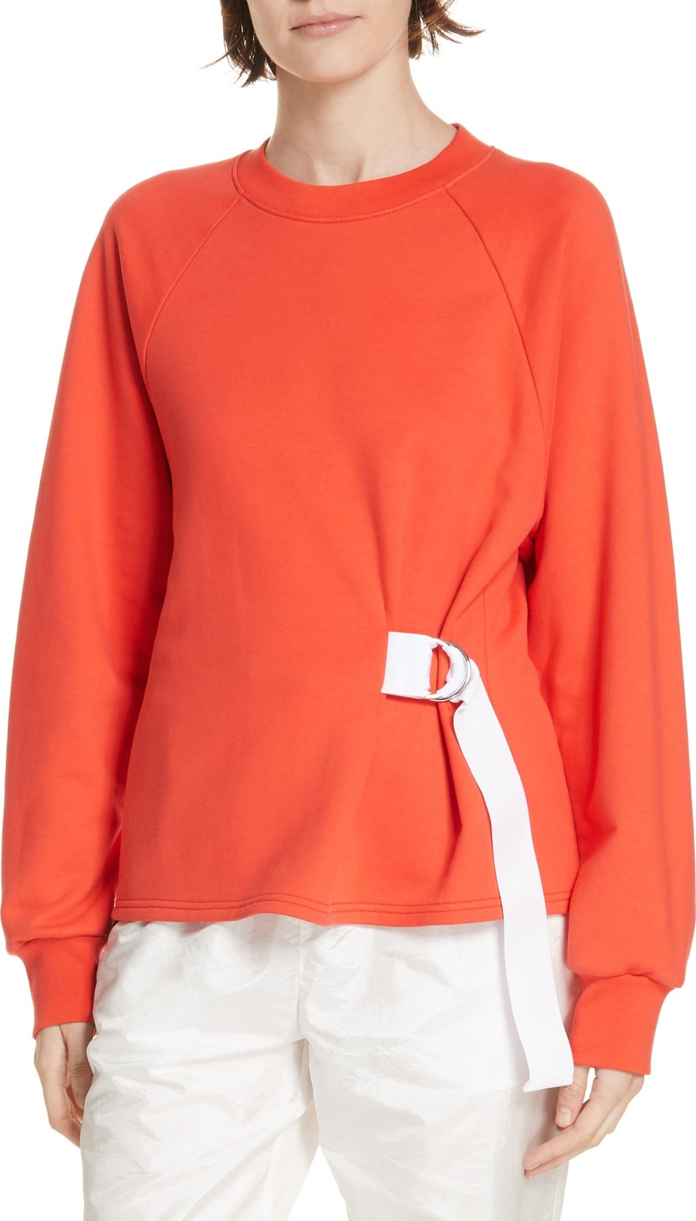 Tibi Belted Sweatshirt