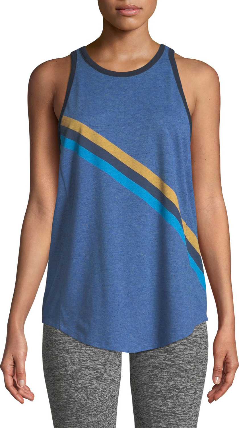 LNDR Warm-Up Marled Stripe Tank