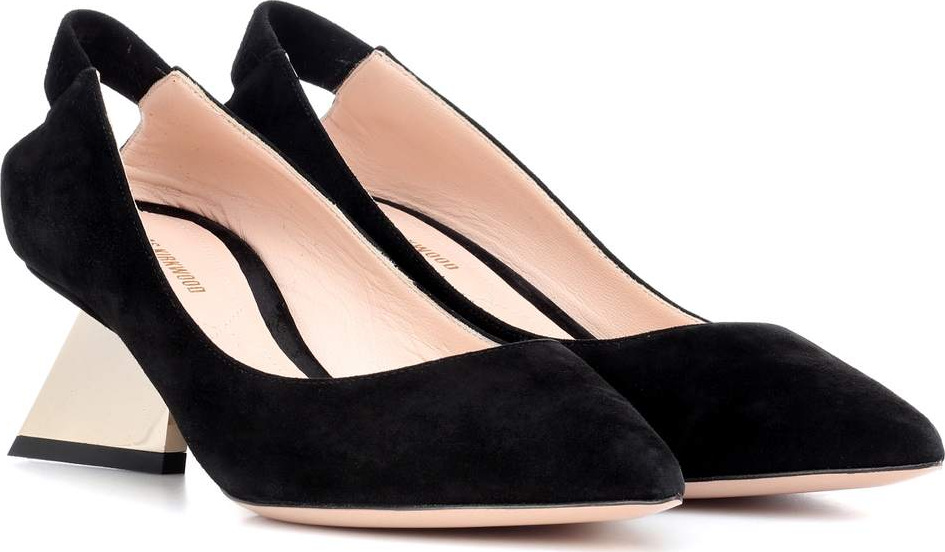 Nicholas Kirkwood Veronika suede pumps