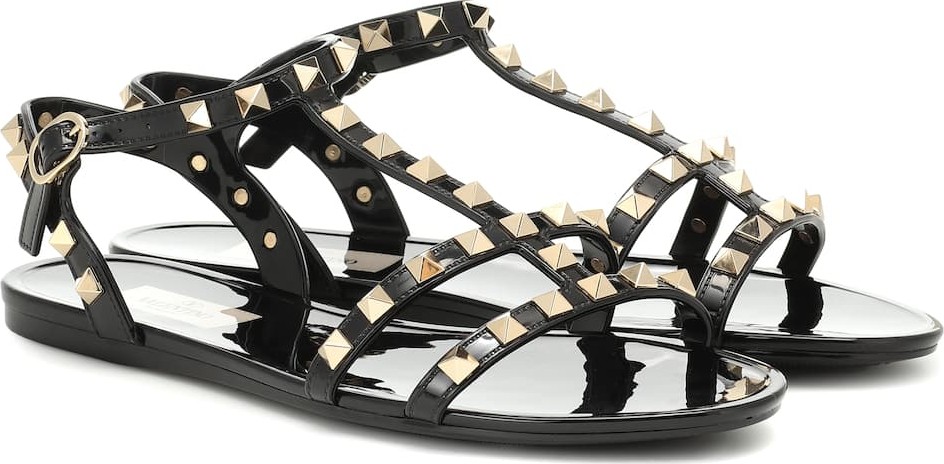 Valentino Valentino Garavani Rockstud PVC sandals