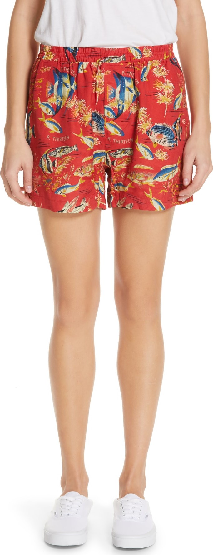 R13 Print Boxer Shorts