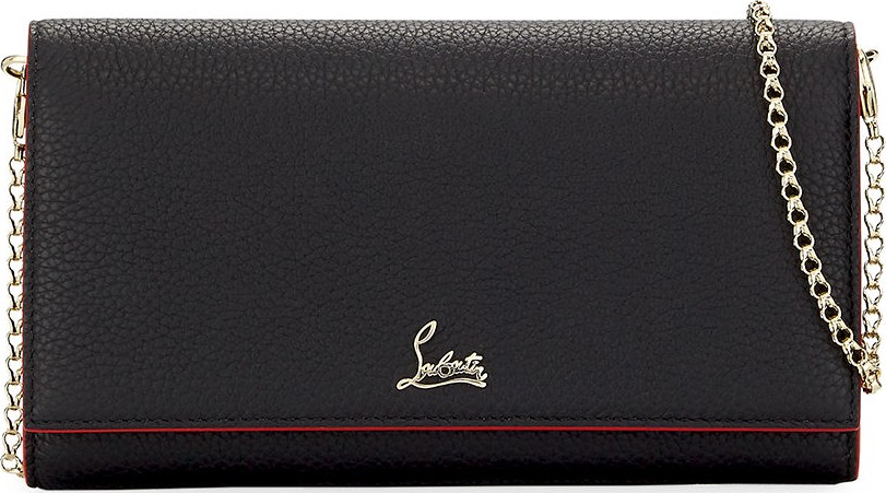 Christian Louboutin Boudoir Leather Wallet-on-Chain