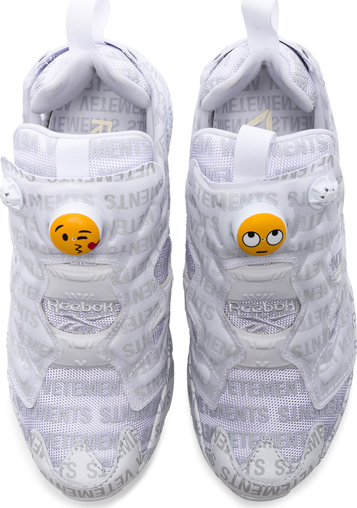 Vetements x Reebok Logo Instapump Fury Sneakers