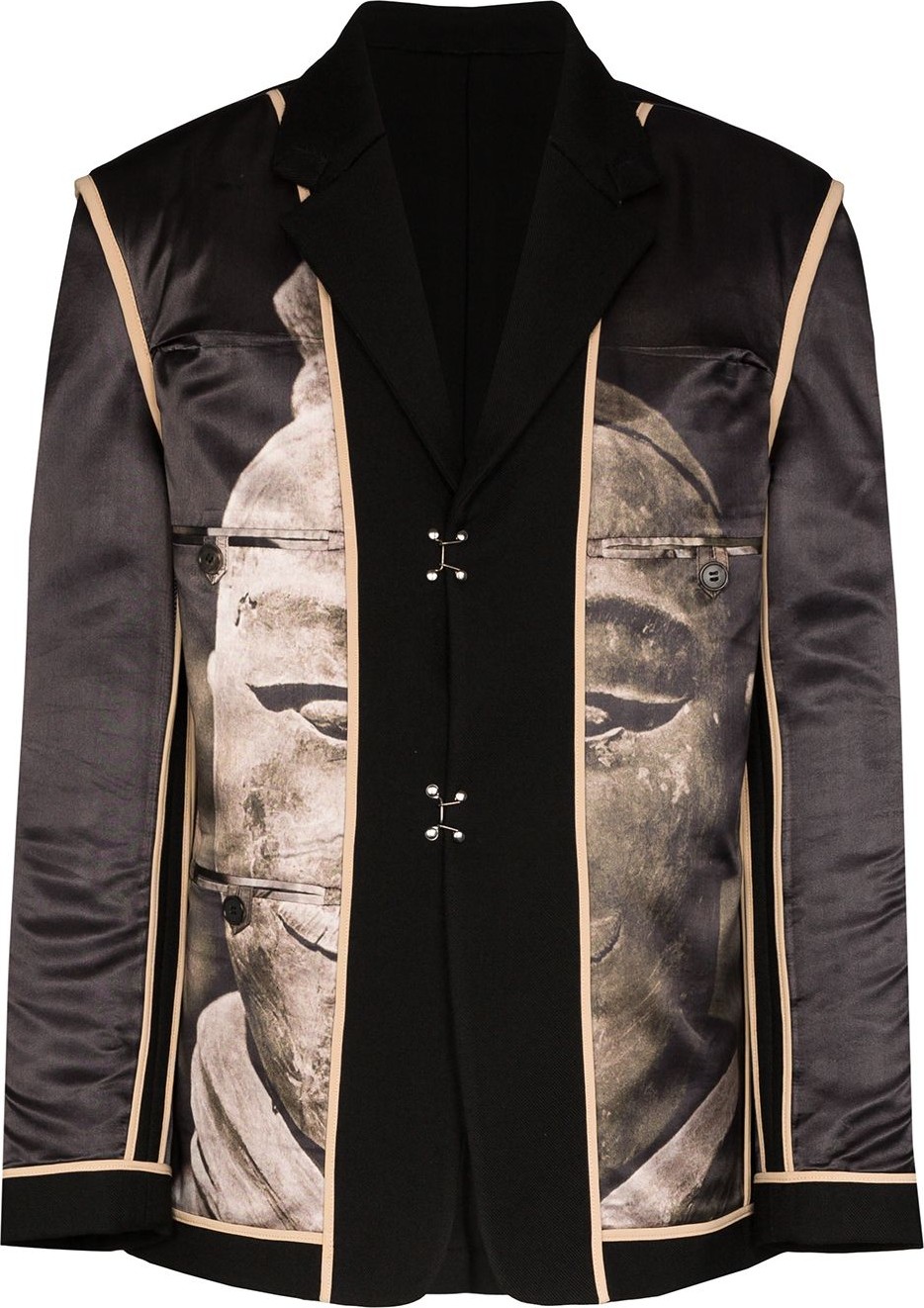 Pronounce Statue patch blazer