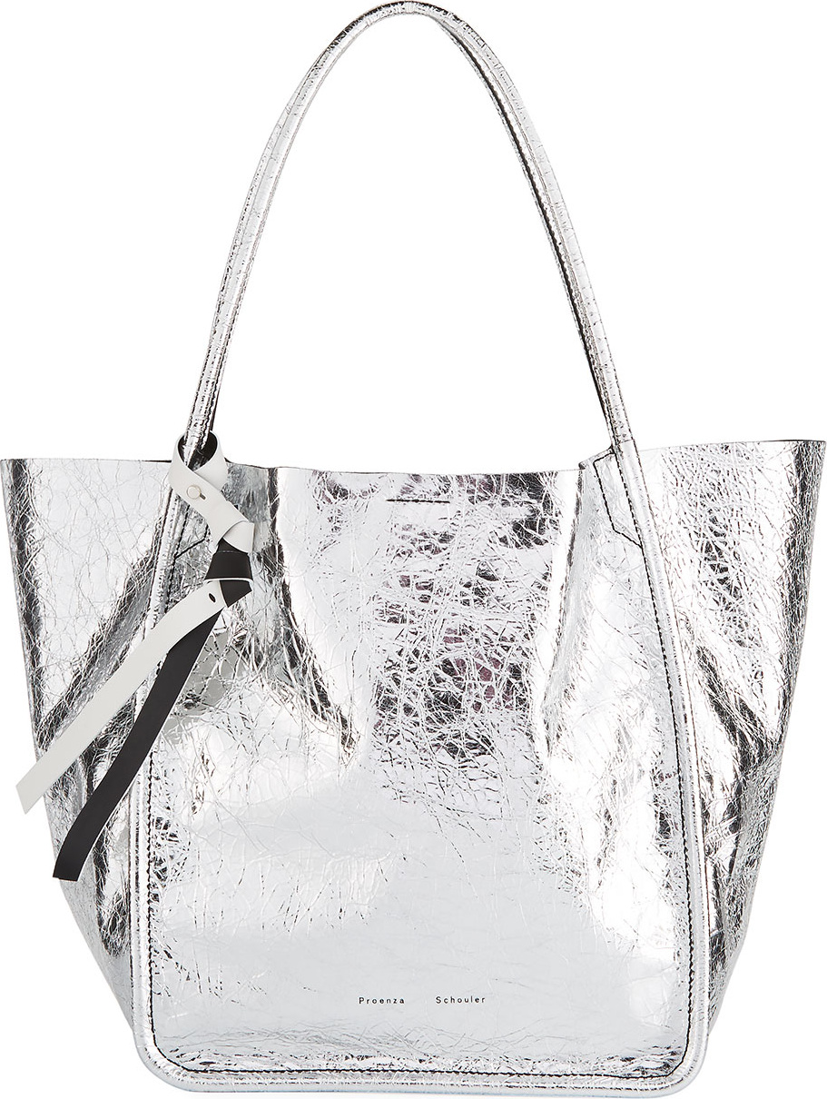 Proenza Schouler Large Metallic Tote Bag