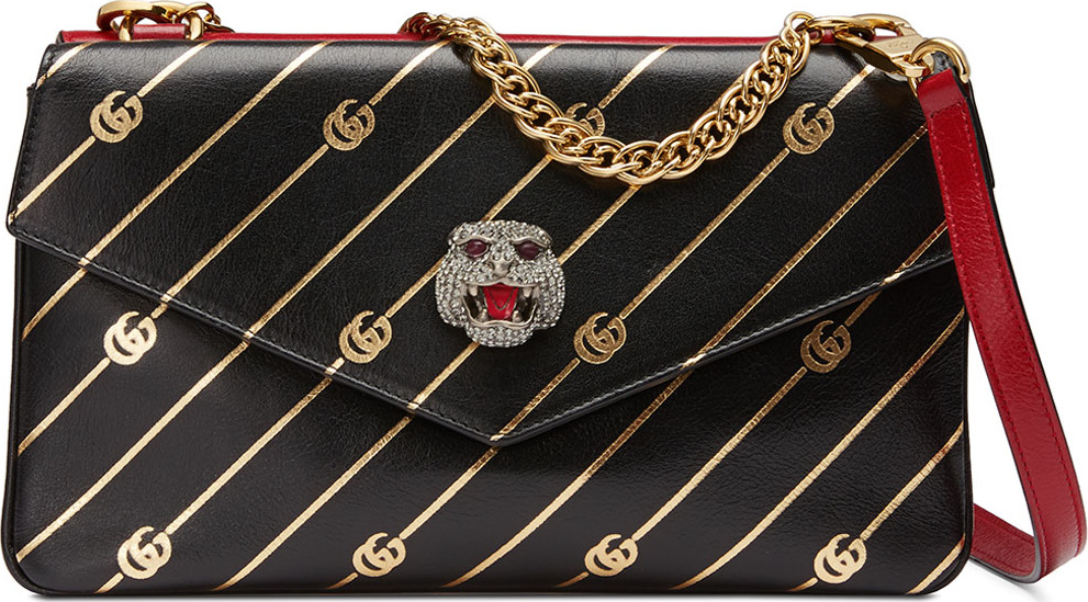 Gucci Gucci Thiara Medium Leather Double Shoulder Bag