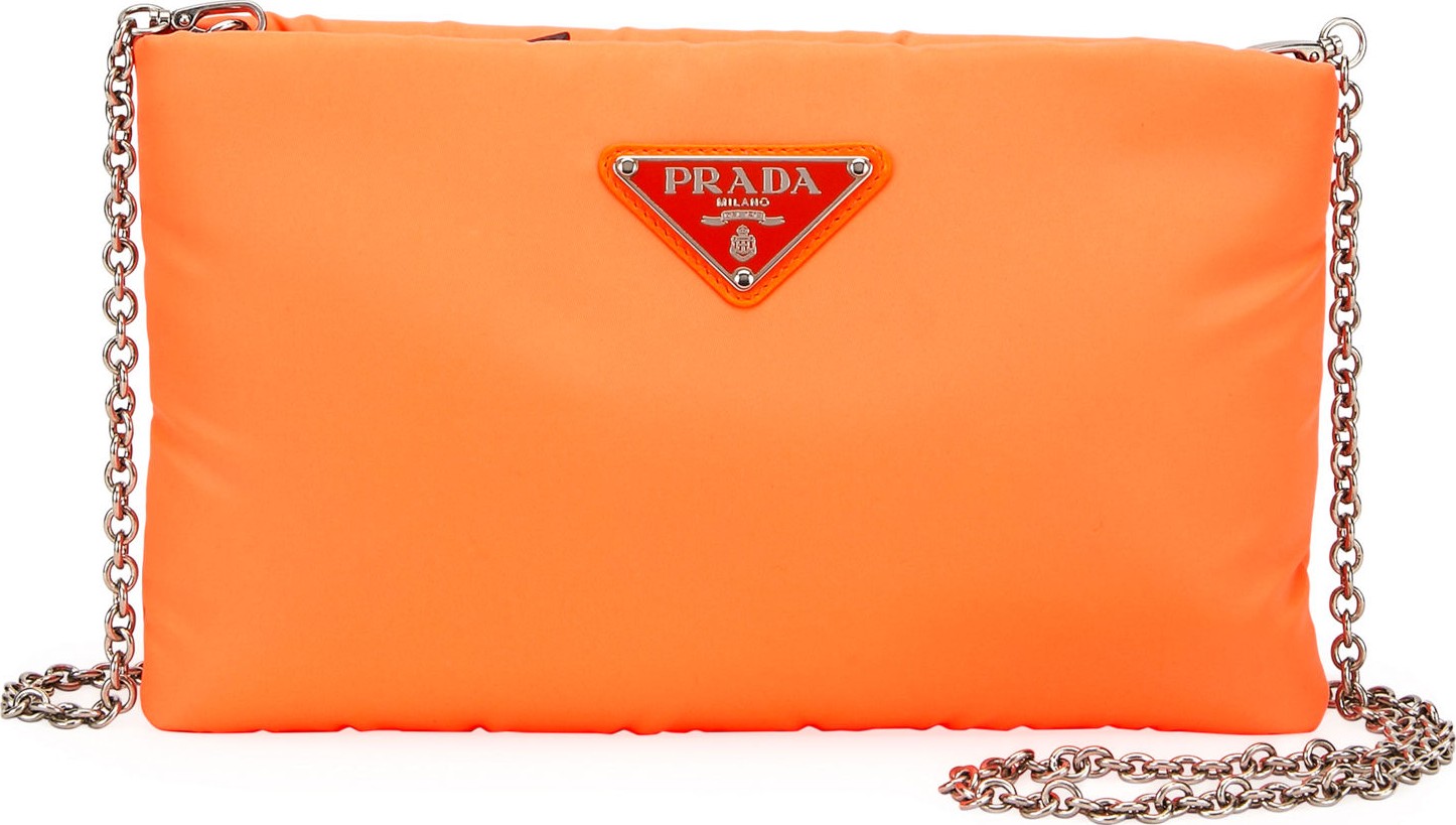 Prada Prada Fluo Clutch