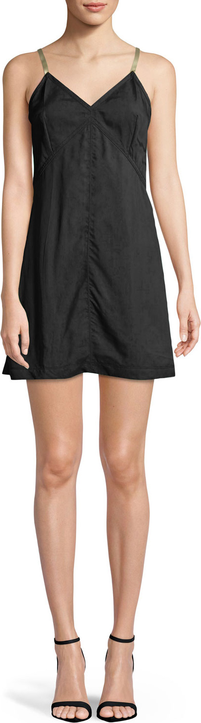 Helmut Lang V-Neck Mini Slip Dress