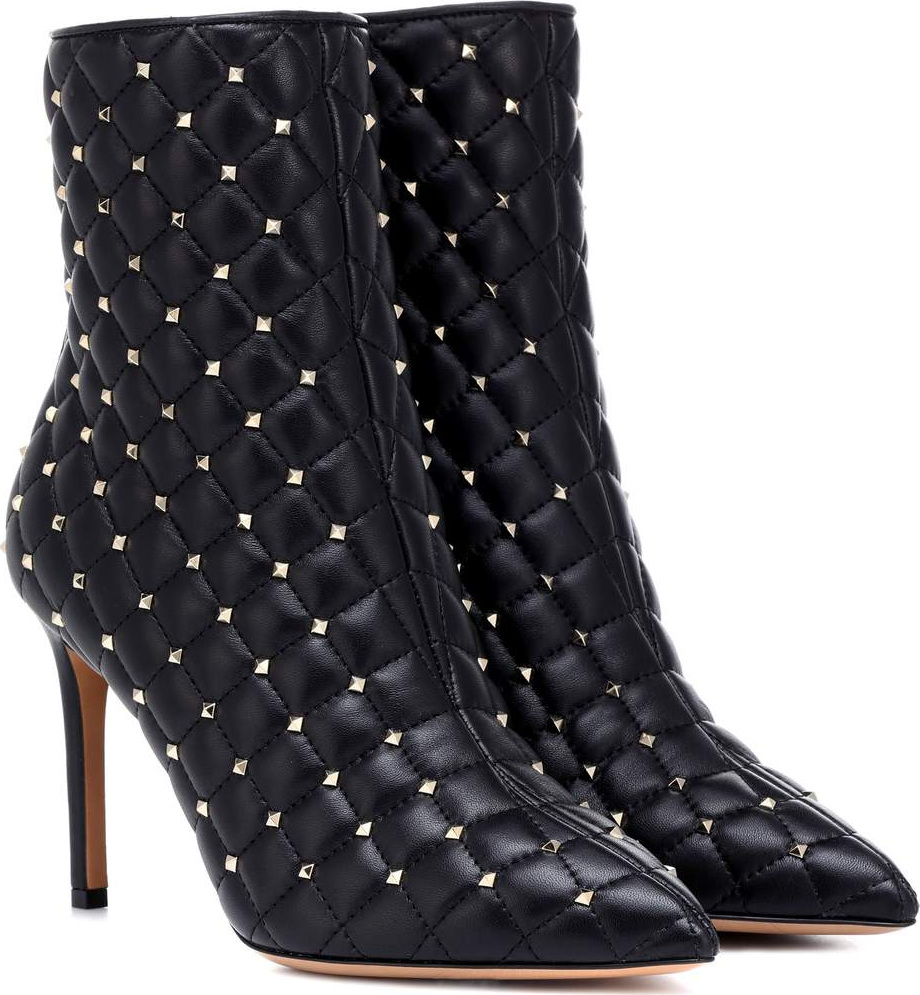 Valentino Valentino Garavani Rockstud Spike leather ankle boots