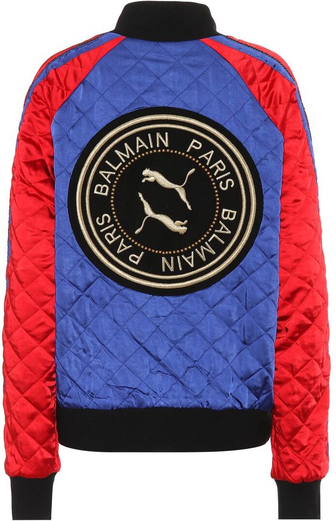 PUMA x Balmain reversible track jacket