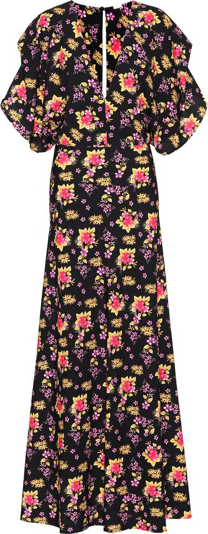 DODO BAR OR Floral printed jersey maxi dress