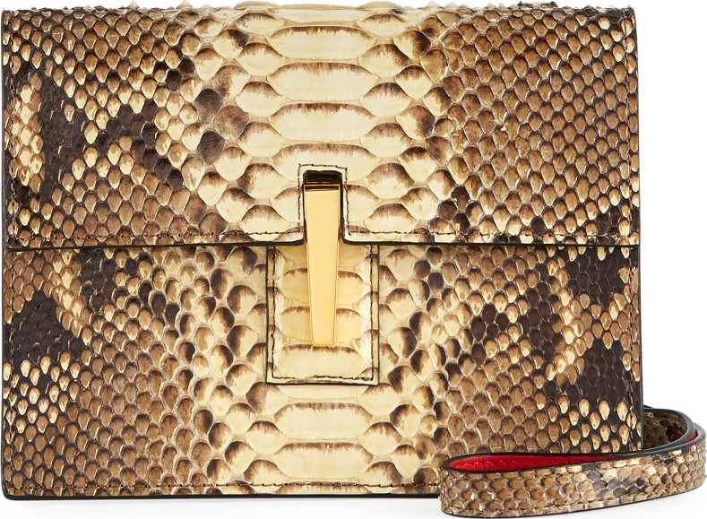 Hayward Python Mini Soft Shoulder Bag