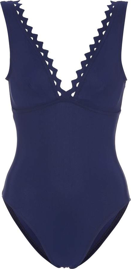 Karla Colletto Reina V-neck swimsuit