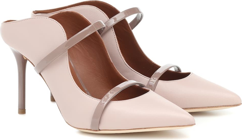 Malone Souliers Maureen 85 leather mules