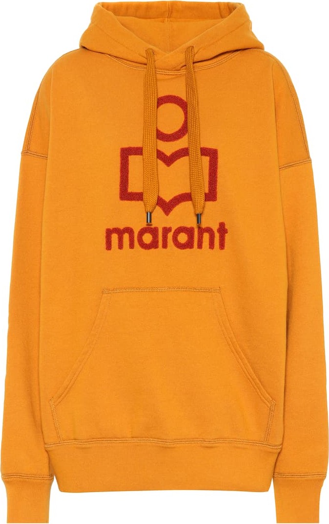 Isabel Marant Etoile Mansel logo cotton-blend hoodie