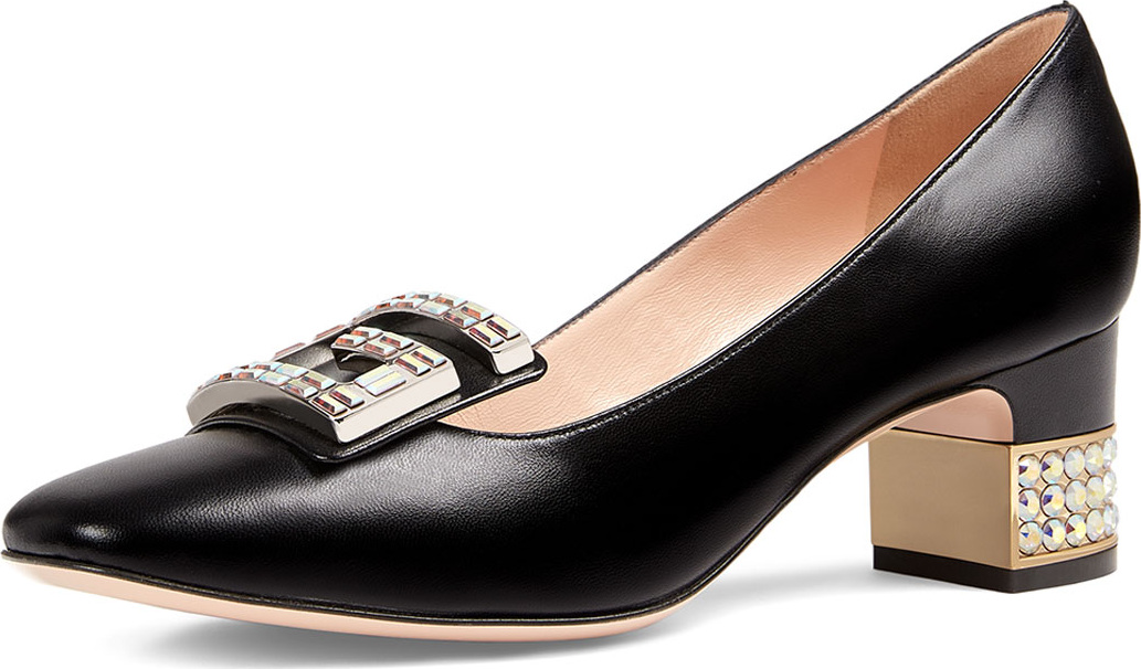 Gucci Madelyn Leather 55mm Pump