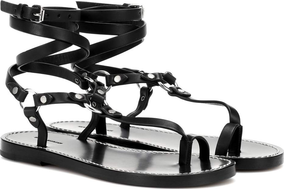 Isabel Marant Joxxy embellished leather sandals