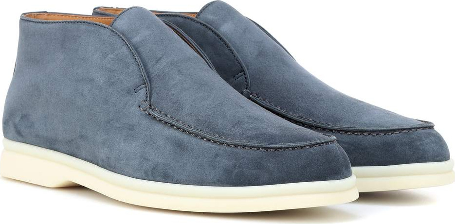 Loro Piana Open Walk suede boots