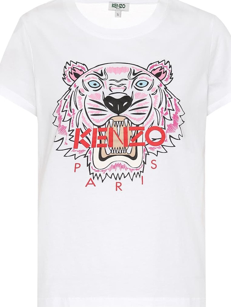 KENZO Tiger Logo cotton T-shirt